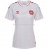 Dánsko Dres Venkovní Fotbalové Dresy pro Ženy 2022 Krátký Rukáv