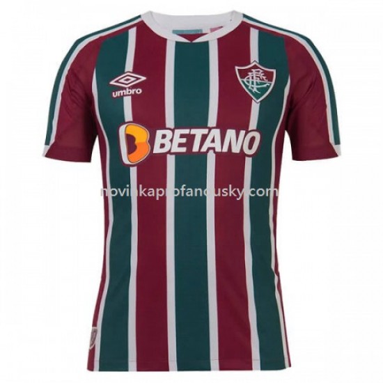 Fluminense Dres Domácí Fotbalové Dresy pro Muže 2022-2023 Krátký Rukáv