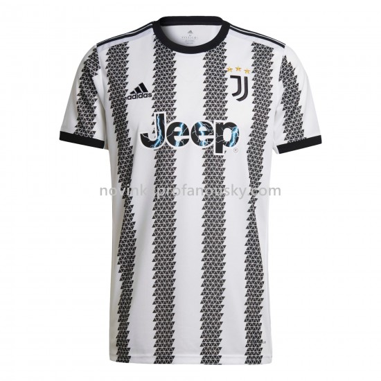 Juventus Dres Domácí Fotbalové Dresy pro Muže 2022-2023 Krátký Rukáv