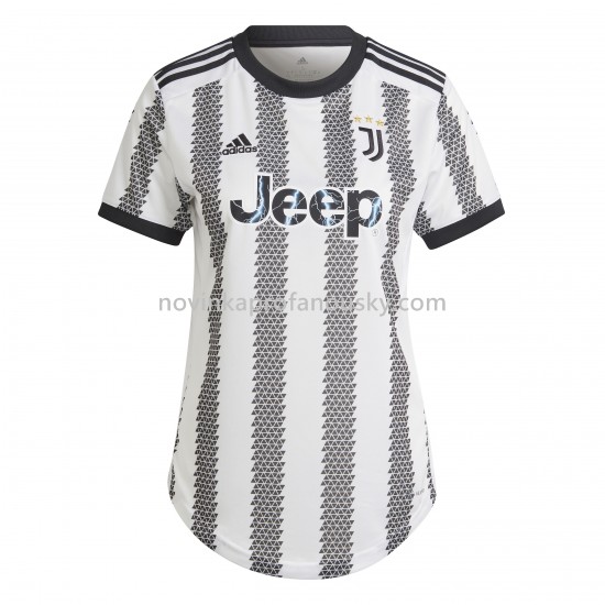 Juventus Dres Domácí Fotbalové Dresy pro Ženy 2022-2023 Krátký Rukáv