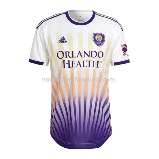 Orlando City Dres Venkovní Fotbalové Dresy pro Muže 2022-2023 Krátký Rukáv