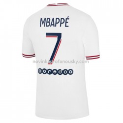 Paris Saint-Germain Dres Kylian Mbappé 7 Čtvrtý Fotbalové Dresy pro Muže 2021-2022 Krátký Rukáv