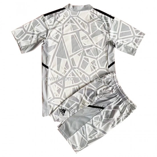 RB Leipzig Dres Brankářské Venkovní Fotbalové Dresy pro Děti 2022-2023 Krátký Rukáv