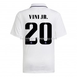 Real Madrid Dres Vini Jr. 20 Domácí Fotbalové Dresy pro Muže 2022-2023 Krátký Rukáv