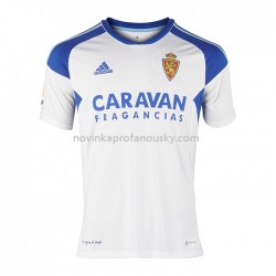 Real Zaragoza Dres Domácí Fotbalové Dresy pro Muže 2022-2023 Krátký Rukáv