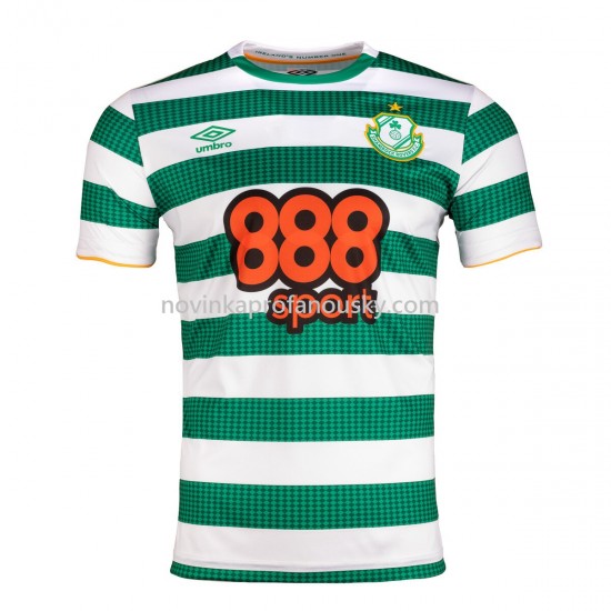 Shamrock Rovers Dres Domácí Fotbalové Dresy pro Muže 2021-2022 Krátký Rukáv