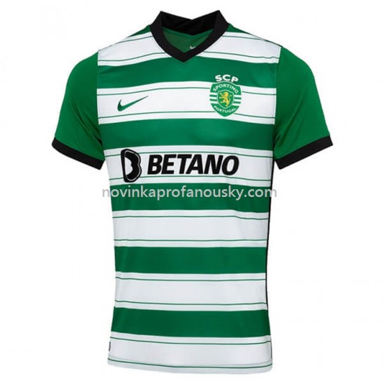 Sporting CP Dres Domácí Fotbalové Dresy pro Muže 2022-2023 Krátký Rukáv