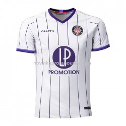 Toulouse FC Dres Domácí Fotbalové Dresy pro Muže 2022-2023 Krátký Rukáv