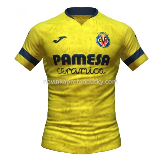 Villarreal CF Dres Domácí Fotbalové Dresy pro Muže 2022-2023 Krátký Rukáv