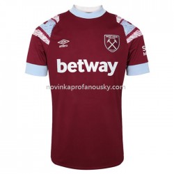 West Ham United Dres Domácí Fotbalové Dresy pro Muže 2022-2023 Krátký Rukáv