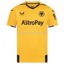 Wolverhampton Wanderers Dres Domácí Fotbalové Dresy pro Muže 2022-2023 Krátký Rukáv