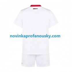 AC Milán Dres Venkovní Fotbalové Dresy pro Děti 2022-2023 Krátký rukáv