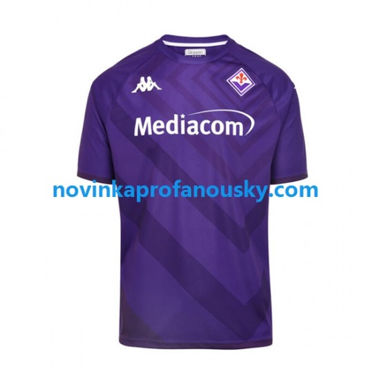 ACF Fiorentina Dres Domácí Fotbalové Dresy pro Muže 2022-2023 Krátký rukáv