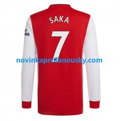 Arsenal Dres Bukayo Saka 7 Domácí Fotbalové Dresy pro Muže 2022-2023 Dlouhý rukáv