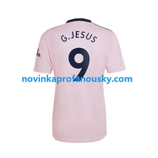 Arsenal Dres Gabriel Jesus 9 Alternativní Fotbalové Dresy pro Muže 2022-2023 Krátký rukáv