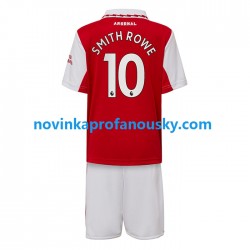 Arsenal Dres Smith Rowe 10 Domácí Fotbalové Dresy pro Děti 2022-2023 Krátký rukáv