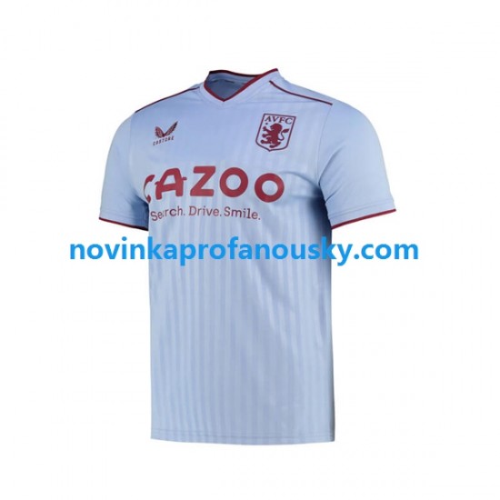 Aston Villa Dres Venkovní Fotbalové Dresy pro Muže 2022-2023 Krátký rukáv