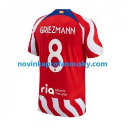 Atlético Madrid Dres Antoine Griezmann 8 Domácí Fotbalové Dresy pro Muže 2022-2023 Krátký rukáv