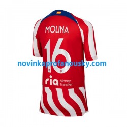 Atlético Madrid Dres Nahuel Molina 16 Domácí Fotbalové Dresy pro Muže 2022-2023 Krátký rukáv