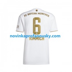 FC Bayern Mnichov Dres Joshua Kimmich 6 Venkovní Fotbalové Dresy pro Muže 2022-2023 Krátký rukáv