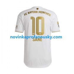 FC Bayern Mnichov Dres Leroy Sane 10 Venkovní Fotbalové Dresy pro Muže 2022-2023 Krátký rukáv