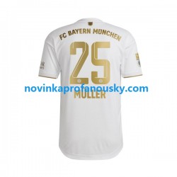 FC Bayern Mnichov Dres Thomas Muller 25 Venkovní Fotbalové Dresy pro Muže 2022-2023 Krátký rukáv
