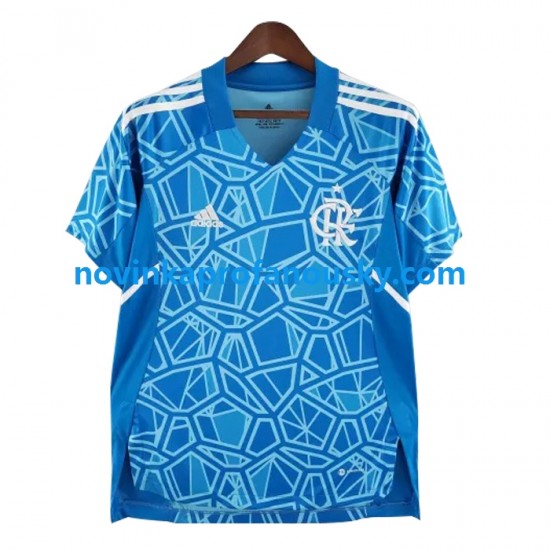 CR Flamengo Dres Brankářské Domácí Fotbalové Dresy pro Muže 2022-2023 Krátký rukáv