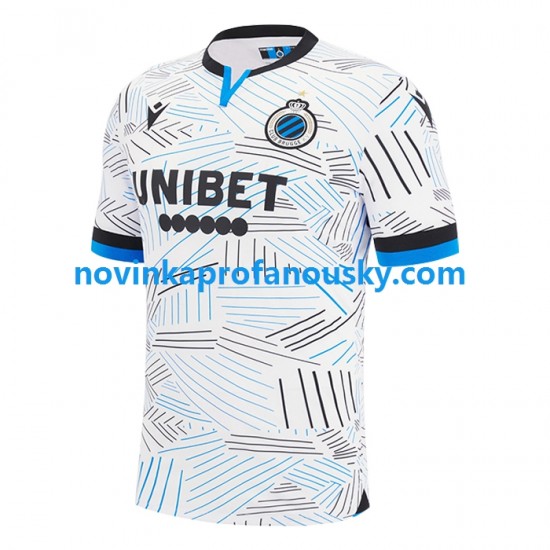 Club Brugge Dres Venkovní Fotbalové Dresy pro Muže 2022-2023 Krátký rukáv