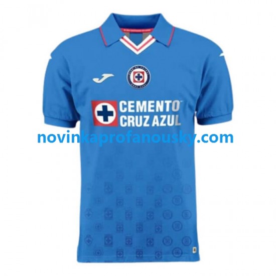 Cruz Azul Dres Domácí Fotbalové Dresy pro Muže 2022-2023 Krátký rukáv