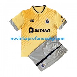 FC Porto Dres Venkovní Fotbalové Dresy pro Děti 2022-2023 Krátký rukáv