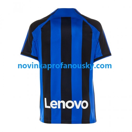 Inter Milán Dres Domácí Fotbalové Dresy pro Muže 2022-2023 Krátký rukáv