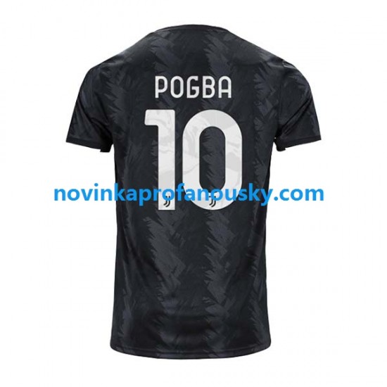 Juventus Dres Pogba 10 Venkovní Fotbalové Dresy pro Muže 2022-2023 Krátký rukáv