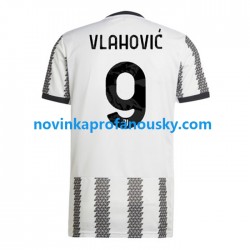 Juventus Dres Vlahovic 9 Domácí Fotbalové Dresy pro Muže 2022-2023 Krátký rukáv