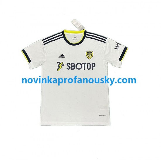 Leeds United Dres Domácí Fotbalové Dresy pro Muže 2022-2023 Krátký rukáv
