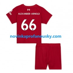 Liverpool Dres Alexander-Arnold 66 Domácí Fotbalové Dresy pro Děti 2022-2023 Krátký rukáv