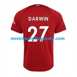 Liverpool Dres Darwin Nunez 27 Domácí Fotbalové Dresy pro Muže 2022-2023 Krátký rukáv