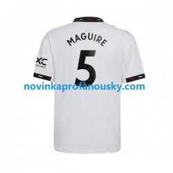 Manchester United Dres Harry Maguire 5 Venkovní Fotbalové Dresy pro Muže 2022-2023 Krátký rukáv