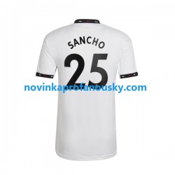 Manchester United Dres Jadon Sancho 25 Venkovní Fotbalové Dresy pro Muže 2022-2023 Krátký rukáv