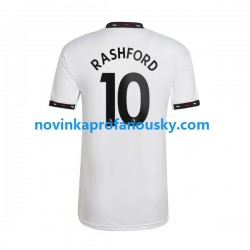 Manchester United Dres Rashford 10 Venkovní Fotbalové Dresy pro Muže 2022-2023 Krátký rukáv
