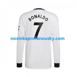 Manchester United Dres Ronaldo 7 Venkovní Fotbalové Dresy pro Muže 2022-2023 Dlouhý rukáv