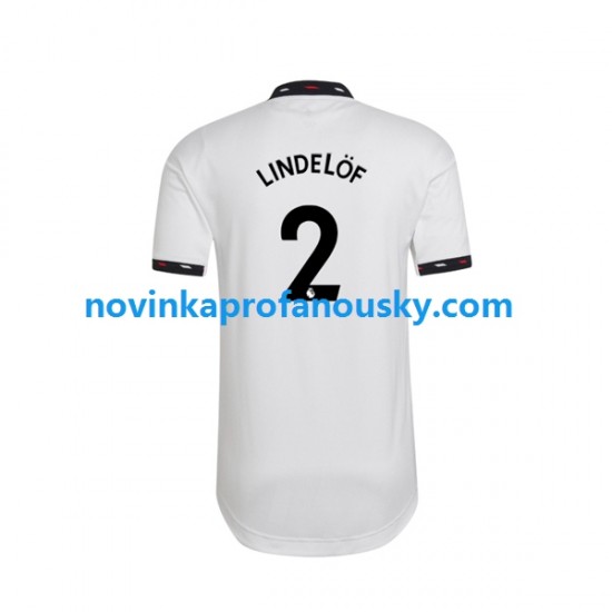 Manchester United Dres Victor Lindelof 2 Venkovní Fotbalové Dresy pro Muže 2022-2023 Krátký rukáv