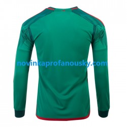 Mexiko Dres Domácí Fotbalové Dresy pro Muže MS ve fotbale 2022 Dlouhý rukáv