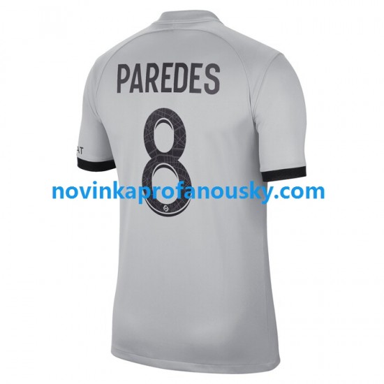 Paris Saint-Germain Dres Leandro Paredes 8 Venkovní Fotbalové Dresy pro Muže 2022-2023 Krátký rukáv