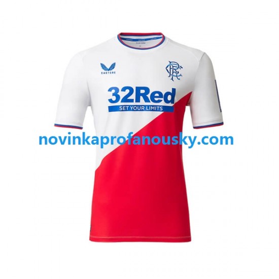 Rangers Dres Venkovní Fotbalové Dresy pro Muže 2022-2023 Krátký rukáv