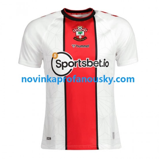 Southampton Dres Domácí Fotbalové Dresy pro Muže 2022-2023 Krátký rukáv