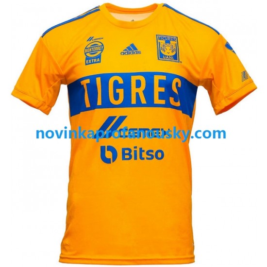 Tigres UANL Dres Domácí Fotbalové Dresy pro Muže 2022-2023 Krátký rukáv