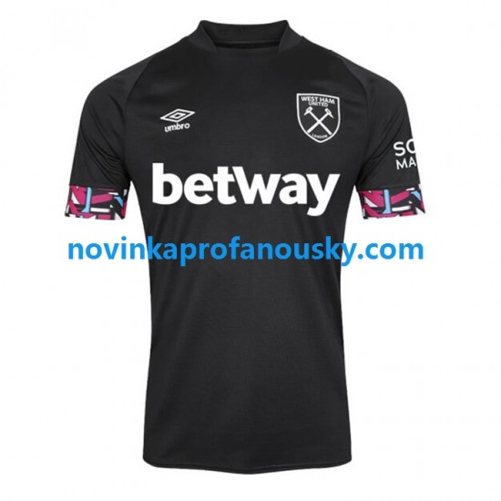 West Ham United Dres Venkovní Fotbalové Dresy pro Muže 2022-2023 Krátký rukáv