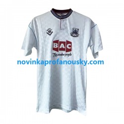 West Ham United Dres Retro Venkovní Fotbalové Dresy pro Muže 1989-1990 Krátký rukáv