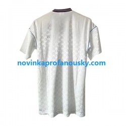 West Ham United Dres Retro Venkovní Fotbalové Dresy pro Muže 1989-1990 Krátký rukáv