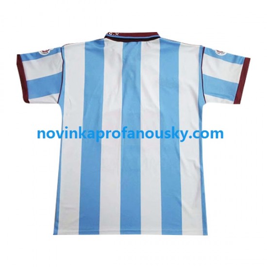 West Ham United Dres Retro Venkovní Fotbalové Dresy pro Muže 1991-1992 Krátký rukáv